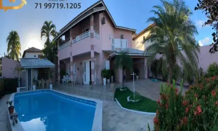 Casa em condomínio fechado com 5 quartos à venda no Vilas do Atlantico, Lauro de Freitas , 500 m2 por R$ 1.650.000