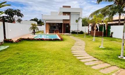 Excelente Casa 3/4  piscina privativa  Parque das Árvores Jacuípe