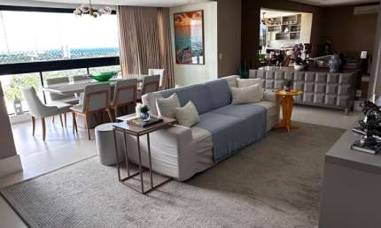 Apartamento Nascente Mobiliado 3/4  VISTA MAR locação Aphaville Salvador