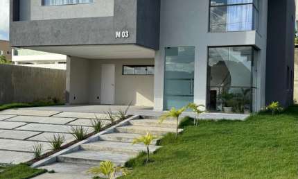 Excelente Casa 5/4 dormitórios venda e locação no Alphaville Litoral Norte 3