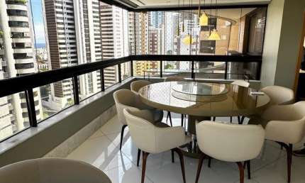 Apartamento Super luxo 4/4 suítes no Candeal Salvador