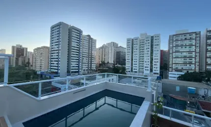 Cobertura triplex porteira fechada 4/4 na pituba para venda