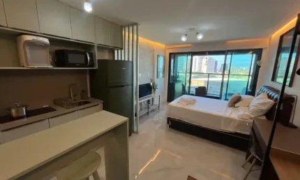 Apartamento com 1 quarto à venda na Avenida Octávio Mangabeira, 1333, Armação, Salvador