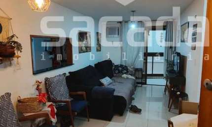 Apartamento com 2 quartos (1 suíte) a 3 quadras da praia – Edifício Bella Vista – Recreio