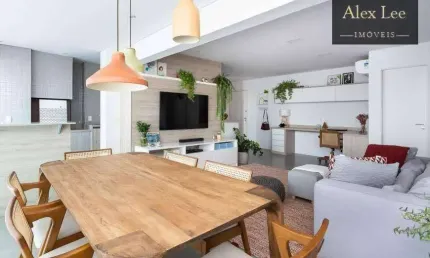 Aclimação, mobiliado com 1 suite, 2 vagas e lazer completo
