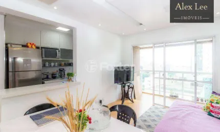 Apartamento no condominio east side no paraiso, com 2 dormitórios e 2 vagas