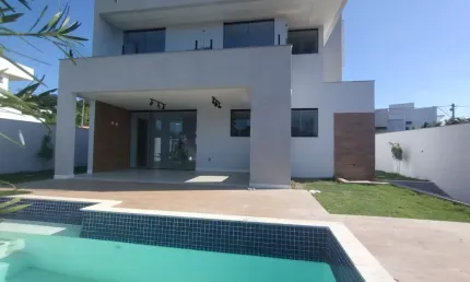 Excelente casa recém construida em Alphaville - Rio das Ostras