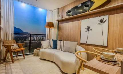 Studio / Kitnet de 1 quarto na Barra Olímpica - Centro Metropolitano