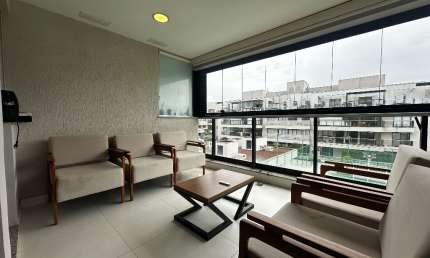 Cobertura Duplex Mobiliada de 210m² no Recreio – 4 Quartos, Piscina Privativa e Vista Livre