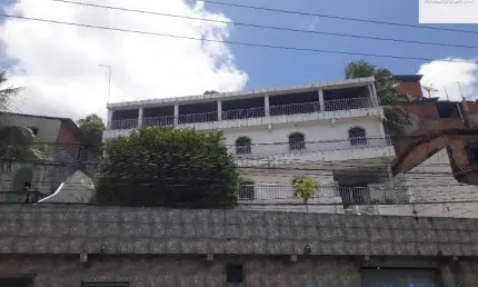 Casa Cobertura vista mar em Sobrado com 3 pavimentos seis quartos, dois suíte, salas, varandas para vender Afrânio Peixoto Praia Grande Suburbana SSA