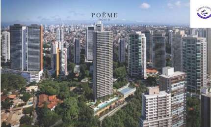 Edificio Poéme Horto um Lançamento Moura Dubeux no Horto Florestal em Salvador com 4 Suítes de 203,91 m² de pura privacidade e Inspiração