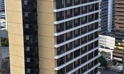 Apartamento studio com móveis planejados, medindo 20,40 m², pronto para morar no 12 andar do Edifício Unique Live Caminho das Árvores - Pituba Vender