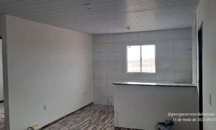 Apartamento amplo com 70 m² 2/4 dormitórios, um suíte, varanda lateral, novo nunca habitado nascente terceiro andar escada localizado alugar Cabula VI