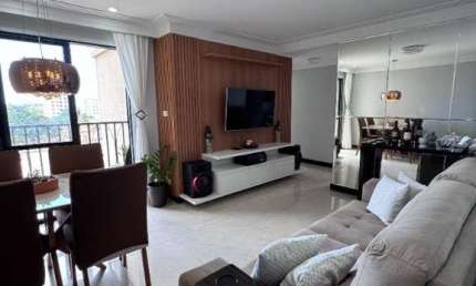 Apartamento nascente, 72 m², com 3/4 decorado e pronto pra morar perto do aeroporto no Condomínio Canto Belo Jardim das Margaridas São Cristovão