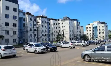 Apartamento padrão com 2/4 medindo 46 m², no térreo dentro do condomínio Salvador Life 3 Sussuarana próximo à região do Cabula Estrada das Barreiras