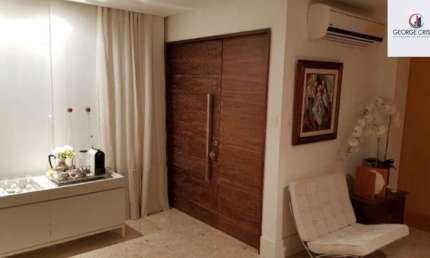 Apartamento alto padrão 240 m² com 4 dormitórios todos suítes, 3 vagas, varanda no Edifício Marina de Messina para vender no Jardim Apipema Barra