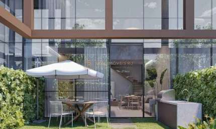 Townhouses de 135m²: 3 quartos (1 suíte) e sala flex