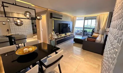 Apartamento , de 2 quartos no condomínio viure - ilha pura