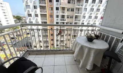 Apartamento , com 2 Quartos , no Anil em Jacarepaguá