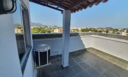 Cobertura  ,com 2 Quartos , na Taquara em Jacarepaguá