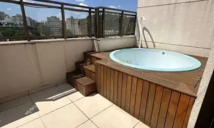 Cobertura duplex no pechincha de 3 quartos com 123 m²