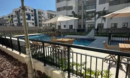 Apartamento térreo à venda no condomínio orla recreio - prainha