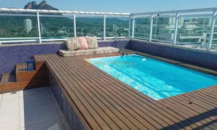Excelente Cobertura Linear , próximo ao Parque Olímpico com 4 Quartos