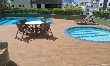 Apartamento com 4 quartos para alugar na pituba, salvador , 152 m2 por r$ 5.000