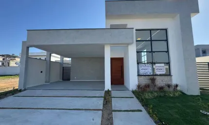 Casa em são pedro da aldeia, 3 quartos ( 2 suítes ) - r$ 950.000,00 - condomínio viverde 1