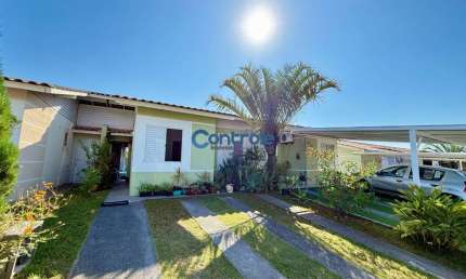 Casa em condomínio fechado com 2 quartos à venda na Avenida Paulo Roberto Vidal, 1455, Bela Vista, Palhoça por R$ 430.000
