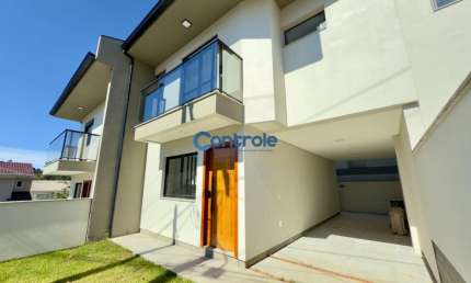 Casa em condomínio fechado com 3 quartos à venda na Rua José Francisco Junkes, 179, Potecas, São José por R$ 549.000