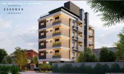 Apartamento para Venda em Florianópolis, Ingleses do Rio Vermelho, 2 dormitórios, 1 suíte, 1 banheiro, 1 vaga