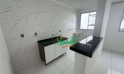 Apartamento com 2 dormitórios para alugar, 47 m² por R$ 1.553,00/mês - Parque Santa Rosa - Suzano/SP