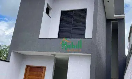 Sobrado com 3 dormitórios à venda, 121 m² por R$ 680.000 - Jardim Casa Branca - Suzano/SP