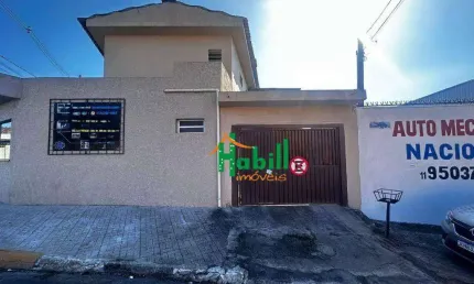 Sobrado com 3 dormitórios para alugar, 137 m² por r$ 2.464,64/mês - parque santa rosa - suzano/sp