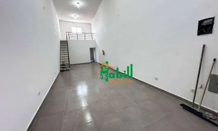 Salão para alugar, 83 m² por r$ 3.000,00/mês - parque santa rosa - suzano/sp
