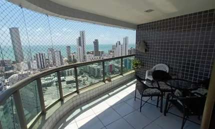 EA-Oportunidade apartamento andar alto com vista mar em Boa Viagem 4 quartos,173m²,3 vagas. Agende já sua visita