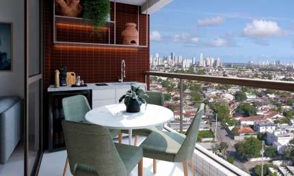 LANÇAMENTO NO ROSARINHO | Edf. Paço dos Pinheiros | Varanda Gourmet | Porcelanato | Lazer