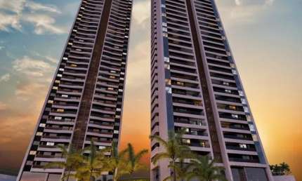 EA- Apartamento exclusivo de alto padrão na Aurora, 3 ou 4 quartos, lazer mais completo de Recife