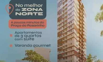 Residencial dos Sonhos: apartamento 3 quartos 1 suíte | Edf. Forte Príncipe