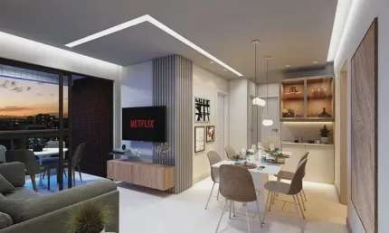 EBO- Paço dos pinheiros| 3 qts| 2 suites| Porcelanato|2 vagas de garagem