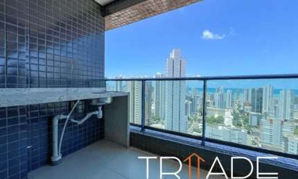 GD - PRONTO PARA MORAR | Edf. Terraza Boa Viagem | 92m² | 03 quartos | 02 vagas.