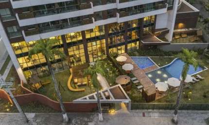 Parque das Palmeiras | Em Frente ao Caxangá Golf Club  2 quartos (1 suíte) 53m² - Varanda Gourmet - Caxangá