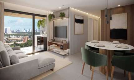Edf. Isa Melo, lançamento na Ilha do Retiro, apartamentos com 3 quartos, sendo 2 suítes
