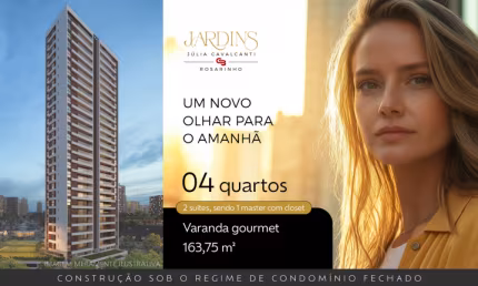 Grande lançamento no Rosarinho | Apartamento 4 quartos 3 suítes 163m² 3 vagas
