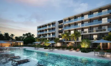 Costa dos Coqueiros  Studio de 24m² com Varanda na Praia dos Carneiros – Seu Refúgio Pé na Areia