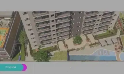 CNN - EDF. MOOD AURORA, Apartamento 2 quartos 1 Suíte em Santo Amaro, 55m² | Lazer Completo