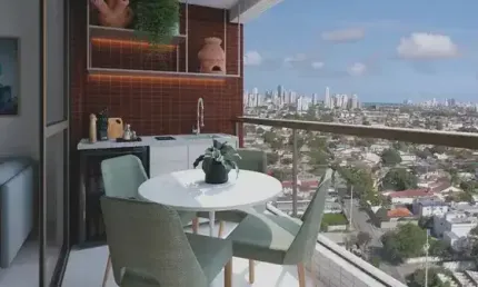 EM-Paço dos Pinheiros | 3 quartos 2 suítes | Melhor do Rosarinho | Varanda Gourmet