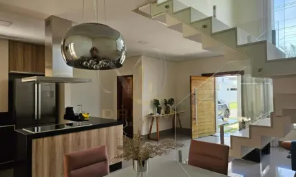 Casa em Condomínio para Venda em Indaiatuba, Jardim Park Real, 3 dormitórios, 1 suíte, 3 banheiros, 2 vagas