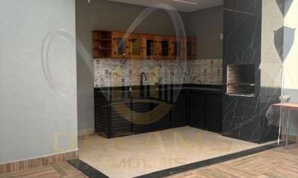 Casa Terrea 3 dorm (1 suite)  com piscina Condominio Mantova - Indaiatuba
